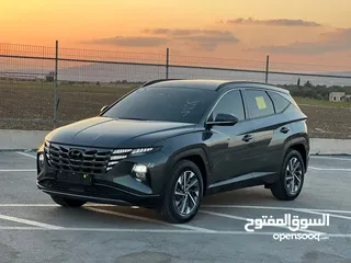  2 هونداي توسان/2022 فل الفل بدون فتحة سقف  2x4 ///240Hp بنزين + كهرباء  ( Haybrid) 1600cc