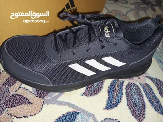  1 حذاء بوت اديداس رياضه اسود جديد كامل adidas