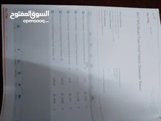  23 بسم الله ما شاء الله   فورد فيوجن 2017 لون خمري مميز للبيع ورقم مميز 7جيد فحص كامل للبيع