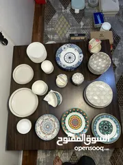  4 صحون تقديم