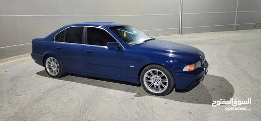  2 للبيع او للبدل  بي ام دابليو BMW موديل 2003 E39 أصلي 525IA