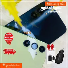  8 جهاز جديد مكفول سنة Samsung A24 رام 16 جيجا 128 هدية كفر ولزقه وشاحن الاصلي متوفر توصيل