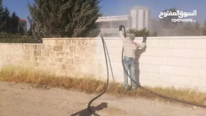  13 كحيل حجر  وتنظيف الصاروخ بالقذق الرملي او الصاروخ وصيانة المباني القديمة وعزل الحجر بماء الزجاج