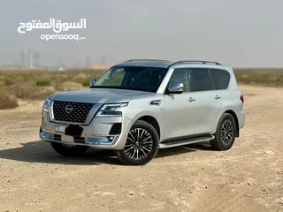  1 Nissan Armada Shape petrol 2020 Platinum