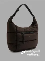  2 حقيبة يد لون بني