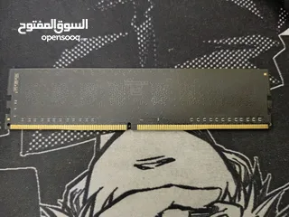  2 رامات للبيع Ram 8x2 2400 نوع crucial