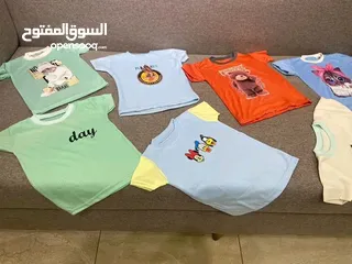  2 تشيرت اطفال 3د