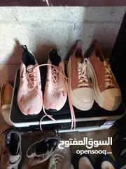  13 احذية اشكال الوان كلو مستعمل بحالة جديدة