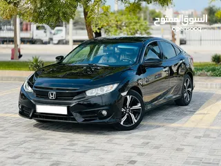  5 Honda Civic 2019 Model, Zero accident, Single Owner, Low Mileage For Sale