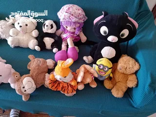  11 العاب اطفال بحاله جيده جدا البيع  مستعمل تقريبا 65 لعبه