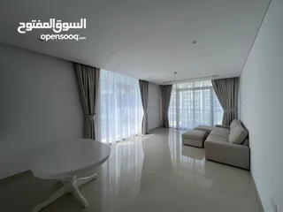  5 2 BR Beautiful Corner Apartment in Al Mouj – for Rent