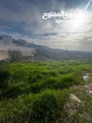  6 أرض للبيع بإطلالة غربية واصل جميع الخدمات