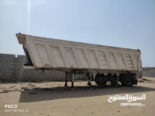  4 صندوق قلاب 3 جسور للايجار في عدن