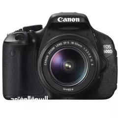  1 0كاميرا كانون d600 استعمال بسيط وارد دبي  كرتونتها معها ومعها لينس 55