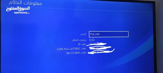  4 ps4 معدل مستعمل نظيف