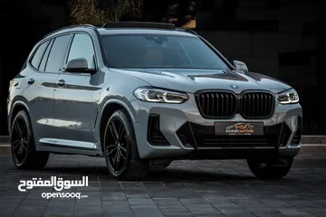  6 جيب BMW x3 M لون باطوني بنزين وكهرباء