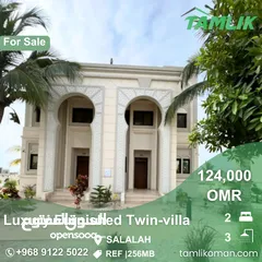  1 Luxury Furnished Twin-villa for Sale in Salalah  REF 256MB