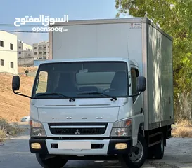  3 ميتسوبيشي كإنتر 2023 حافظه لون ابيض فحص كامل كرت ابيض ممشى قليل وكاله بمعنى الكلمه