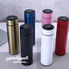  20 مج حراري ديجيتال حافظه قهوه حراريه مع شاشه تظهر درجه الحراره