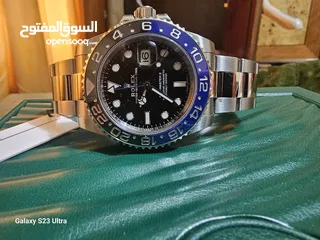  3 ROLEX  GMT MASTER 2 BATMAN