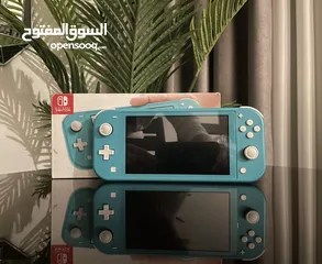  1 Nintendo Switch Lite بحاله الوكاله استخدام 6 شهور