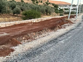  6 ارض للبيع مساحه 6 دونم و 400 متر النعيمه مستصلحه واصل كهرباء على شارع معبد 10 متر وقريبه من الخدمات