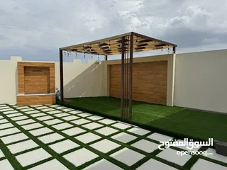  3 فيلا مودرن للبيع في بركا (السوادي / الحضيب)  تشطيبات ممتازه في مرحلة البناء