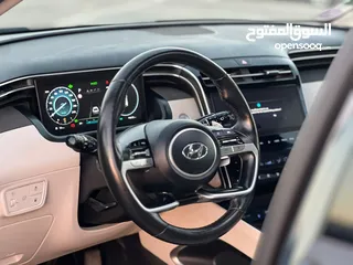  17 هونداي توسان/2022 Plug In فل الفل فتحة سقف بانوراما  4x4 ///271Hp   ( Haybrid) 1600cc