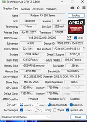  7 ASUS Dual RX 580 OC 4GB كرت شاشة نظيف جداً للبيع قابل للتفاوض السعر  حرققققق........