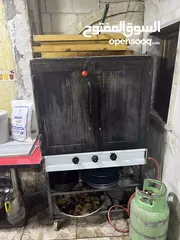  1 سخان ماء كهربائي (هيتر)وفرن عربي وماكنة طحن حمص