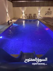  1 شاليه ومزرعة رويال ستار vip للايجار البحر الميت