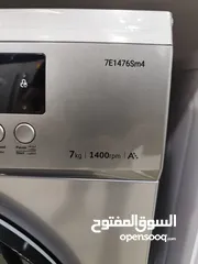  2 عرض نااار على غساله ناشيونال الكتريك 7 كيلو سلفر 1400 دوره وجميع الأحجام