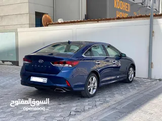  5 Hyundai Sonata 2018 (Blue)