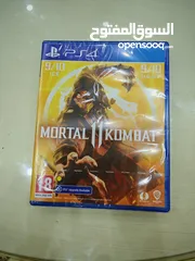  1 MORTAL KOMBAT 11 جديد بالغلاف PS4 & 5