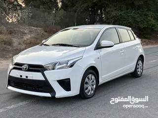  1 TOYOTA YARIS—2015–GCC—FREE ACCIDENT—LOW MILAGE—EXCELLENT CONDITION