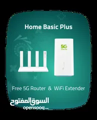  1 5G Modem Home Basic Plus .Free delivery
