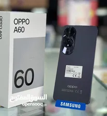  1 مشغل ايام oppo A60 رام 16 جيجا 128 مكفول سنة أغراضة والكرتونه الأصلية متوفر توصيل