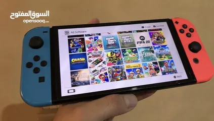 3 ننتندو سويتش أوليد معدل فل ألعاب Nintendo Switch Oled