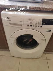  1 غسالة بيع حرق لداعي السفر electrolux 8k