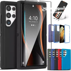  1 كفر defender الاصلي الاصدار الثاني 4 طبقات حماية خلفية و اطار حماية مع لزقة شاشة ضد الصدمات و الكسر