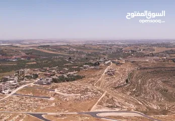  11 ارض 740م للبيع في منطقة ناعور _ حسبان _ مقابل بلدية حسبان الجديدة  من المالك مباشرة بسعر مميز