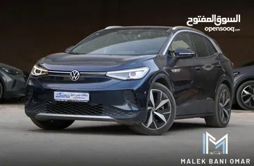  3 مستعمل بعدة إلوان Volkswagen id4 crozz  اقل سعر بالأردن pure plus 2021