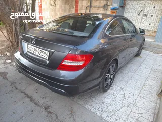  5 مرسيدس كوبيه C250 تيربو موديل 2013 كامل المواصفات فتحه بانوراما  قمه في النظافة 4سلندر أحلي استعمال