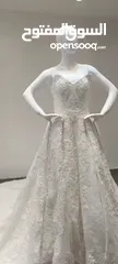  4 فستان عروس ابيض