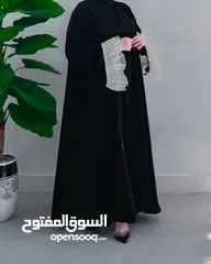  1 أناقة المناسبات تبدأ من هنا... عباية ستاتي من خامة الحبر الفاخرة تنسيقة ملكية