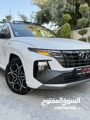  5 هونداي توسان NLine ترخيص 2023 محرك 1600 هايبرد plug in/يقطع على الشحنه 65 كيلو متر  271 حصان