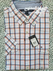  3 Original Tommy Hilfiger Men's shirt , Size : Medium, Custom fit