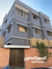  7 عماره سكنية للبيع في حي الأمير محمد مقابل جمعية أهالي عقربا   مساحة الشقة 120 متر مربع  عدد الشقق 6