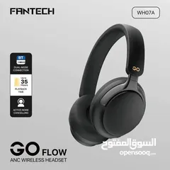  1 FANTECH WH07A GO FLOW ANC WIRELESS HEADSET BLACK