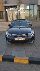  28 كيا اوبتما 2018 هايبرد اعلى اضافات جميع الضافات بلوراما جلد بحالة الشركة